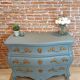 Commode bordelaise gris/vert
