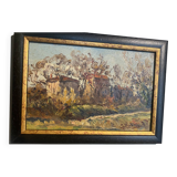 Old Provencal painting