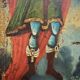 Antique Orthodox icon of Archangels Michael and Gabriel 1857