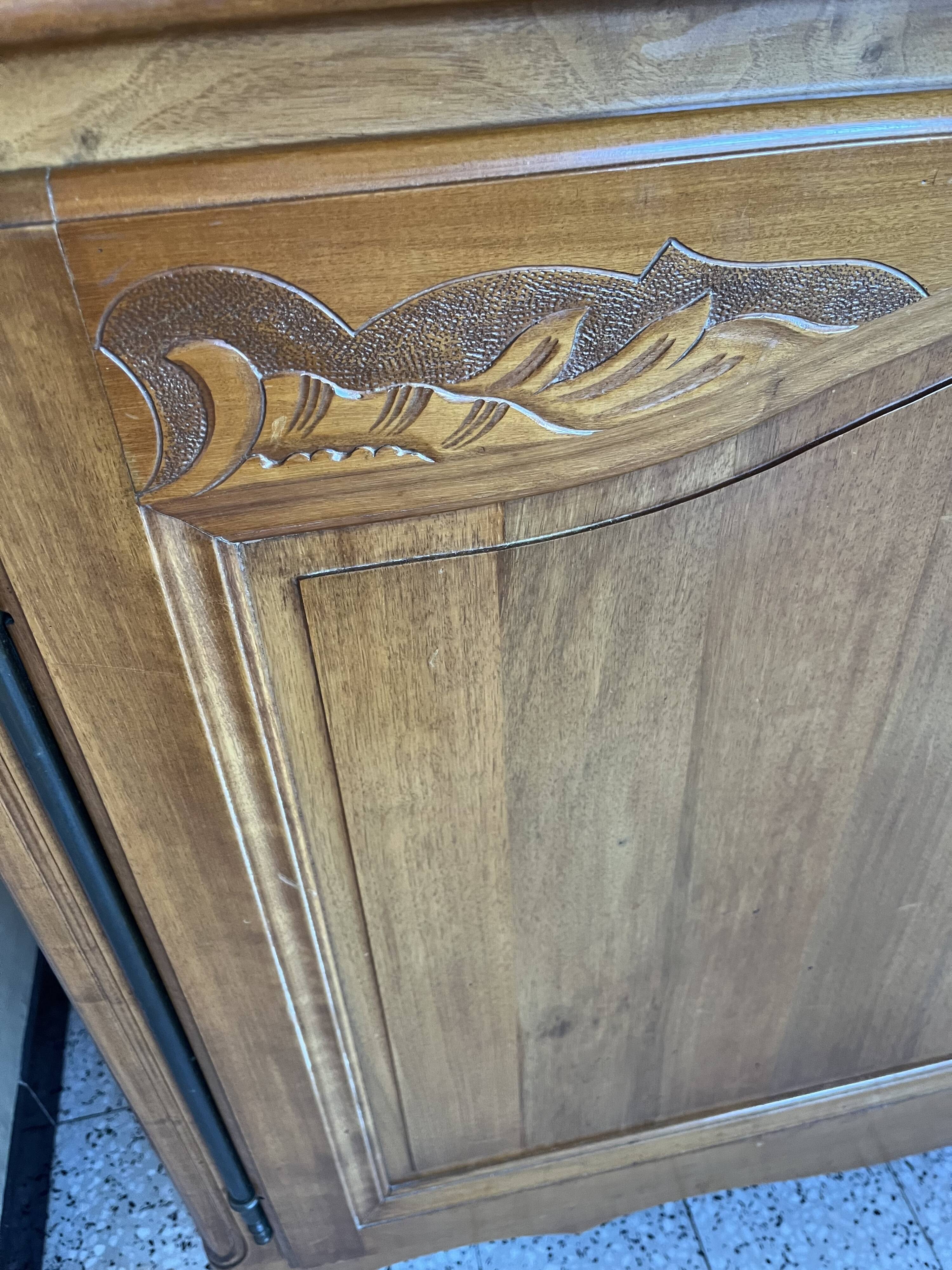 Vintage wooden sideboard