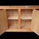 Vintage console side table