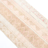 Narrow turkish runner rug 293x59cm