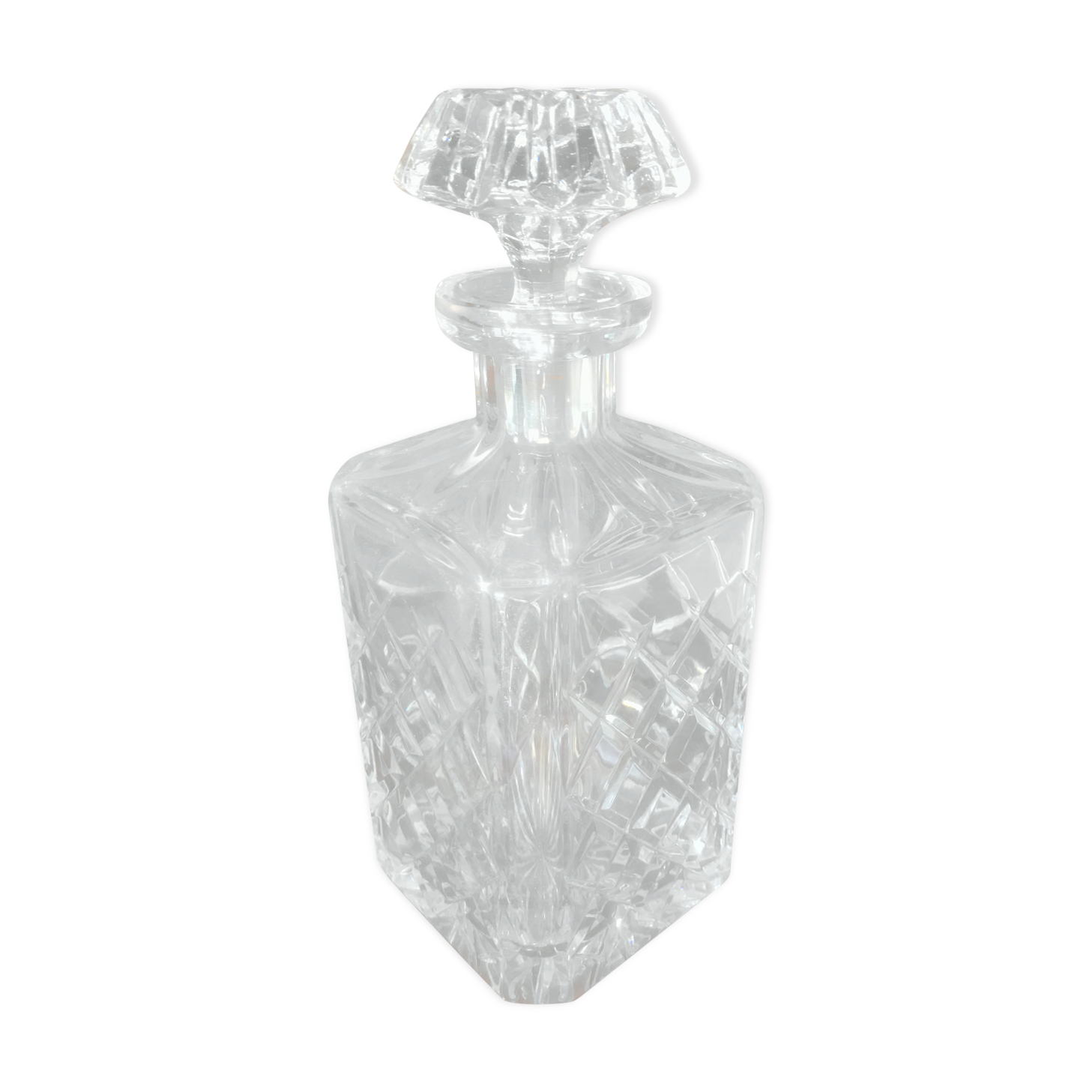 Crystal whisky carafe