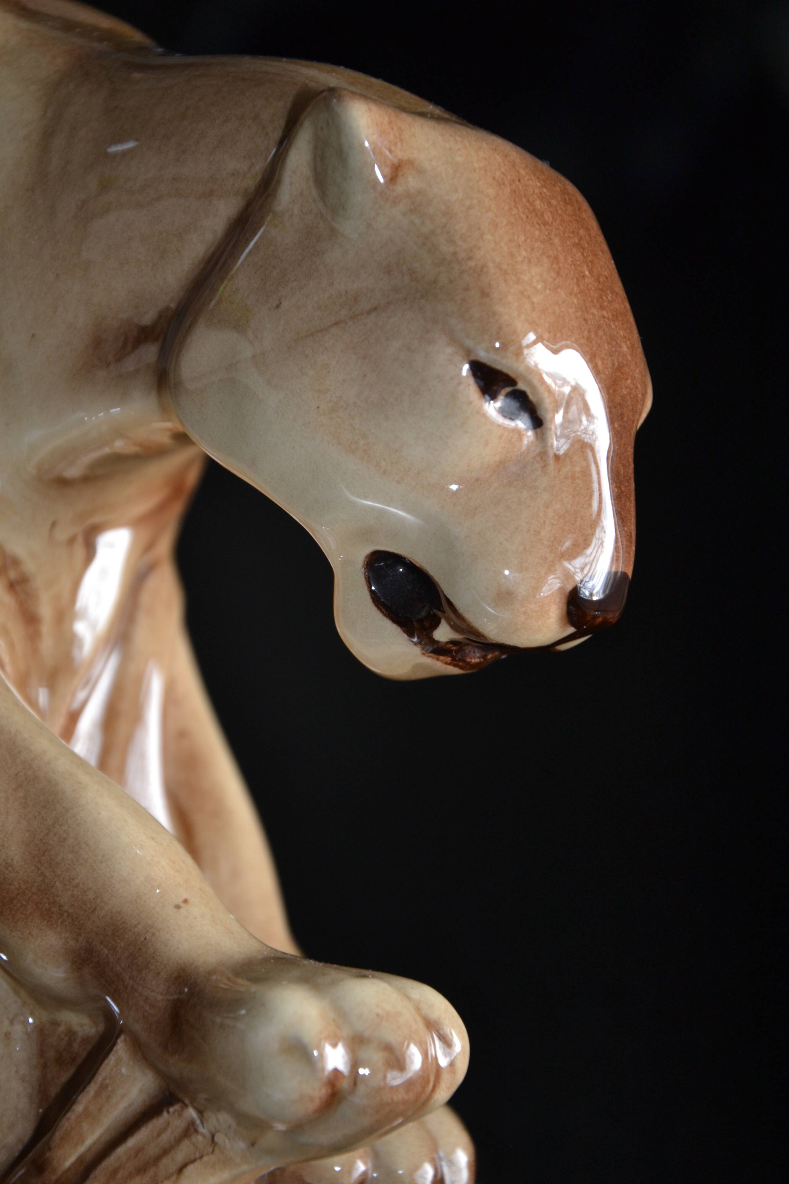 Ste Radegonde Panther Art Deco Ceramics