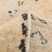 5x8 beige tones wool classic vintage rug 253x166cm