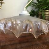 Vintage glass pendant lamp