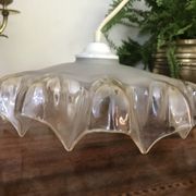 Vintage glass pendant lamp