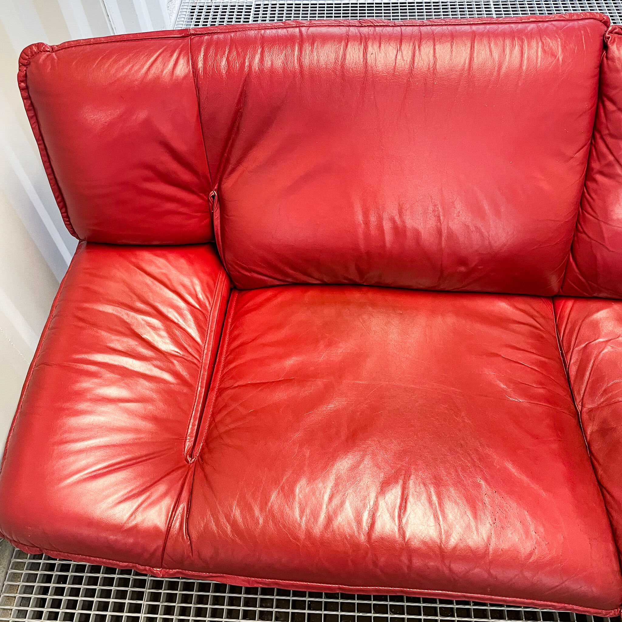 Nicoletti Salotti - 3-seater leather sofa