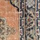 Distressed Turkish Runner 375x80 cm wool Vintage Tribal Rug