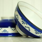 2 painted porcelain bowls