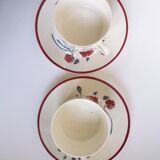 Pair of breakfast cups