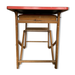 Bureau enfant vintage pliant