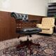 English Chesterfield Captain Chair Black