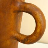 Madelaine Brault, pitcher vase, enameled ceramic, the dove, design 50/60