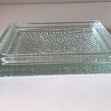 Ashtray glass ball vintage design annees 60