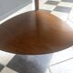 High wood coffee table,  triangle shape 1960s