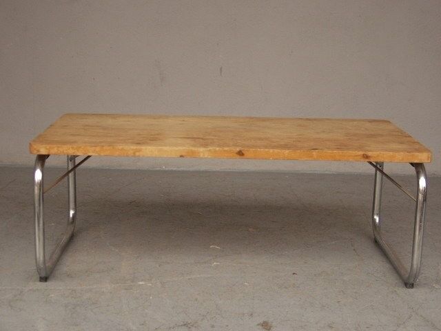 Table low tubular structure 1970
