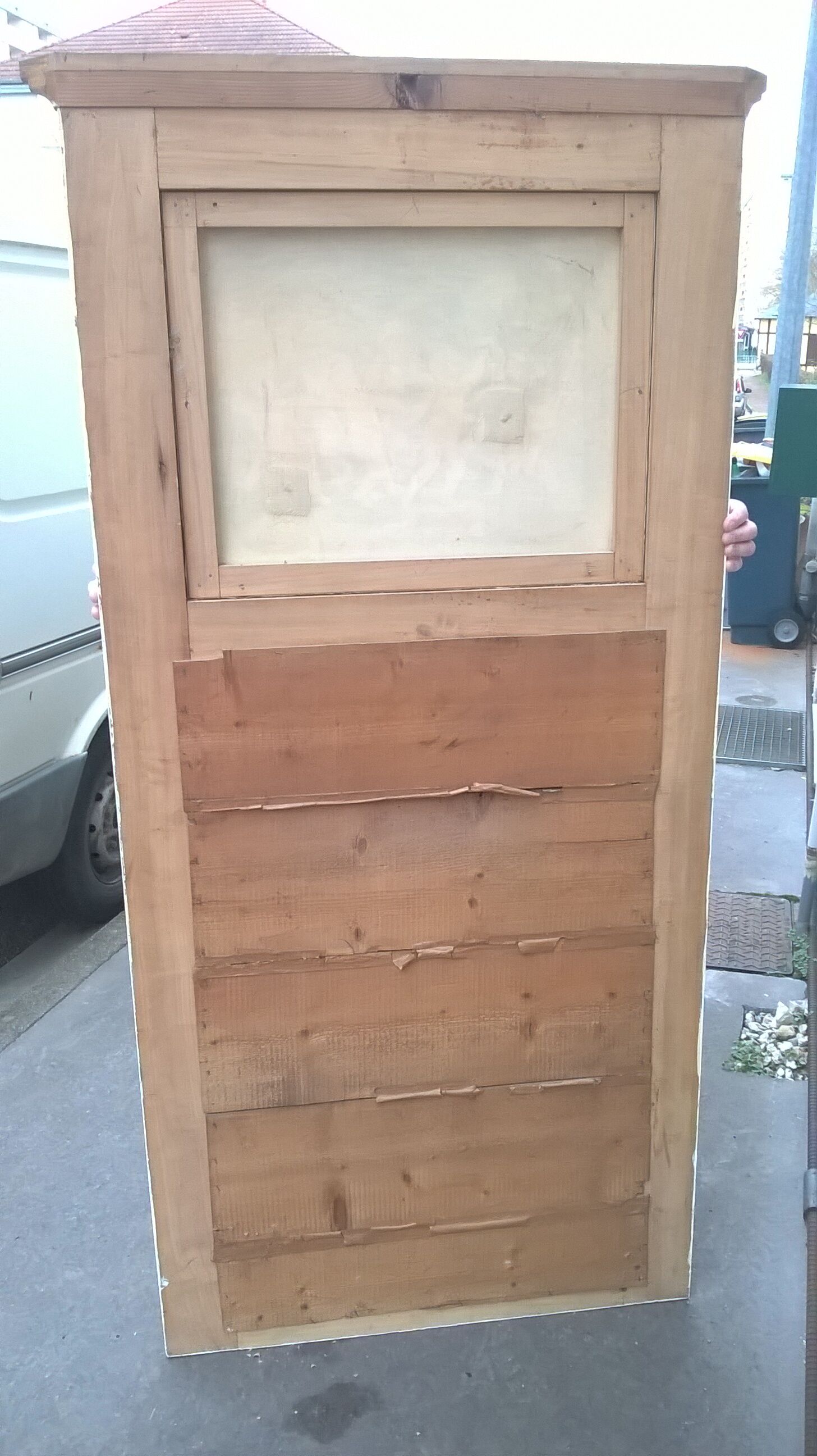 trumeau mirror louis xvi style 104x66cm