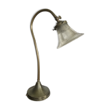 Brass desk lamp