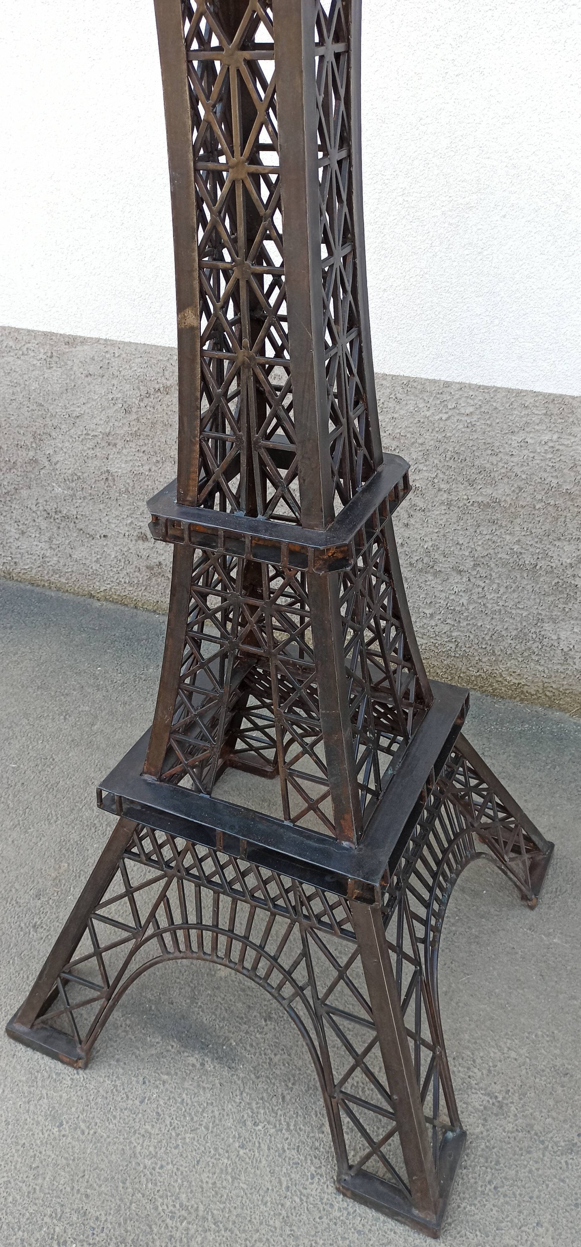 Tour Eiffel en acier 168cm