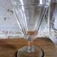 Cinq verres apéritif de bistrot années 40