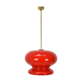 Pendentif en verre du milieu du siècle, années 1960.
