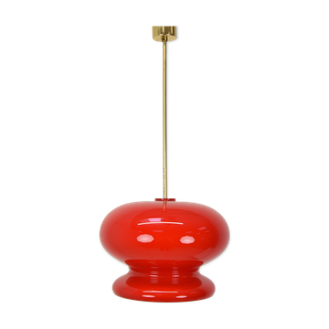 Pendentif en verre du milieu du siècle, années 1960.