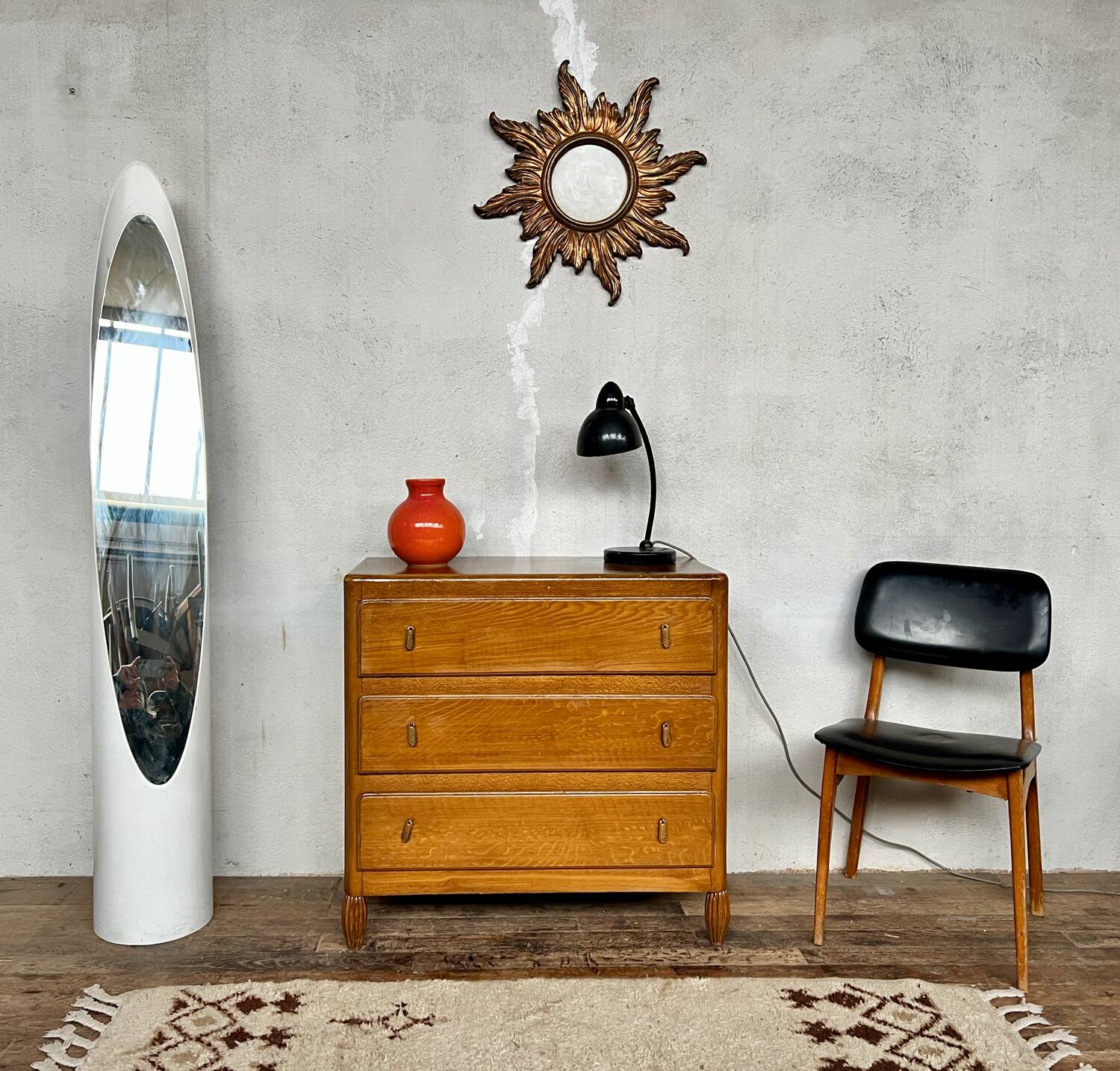 Commode vintage art deco