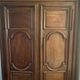 Louis XIV walnut wardrobe with arched panels – 18th century