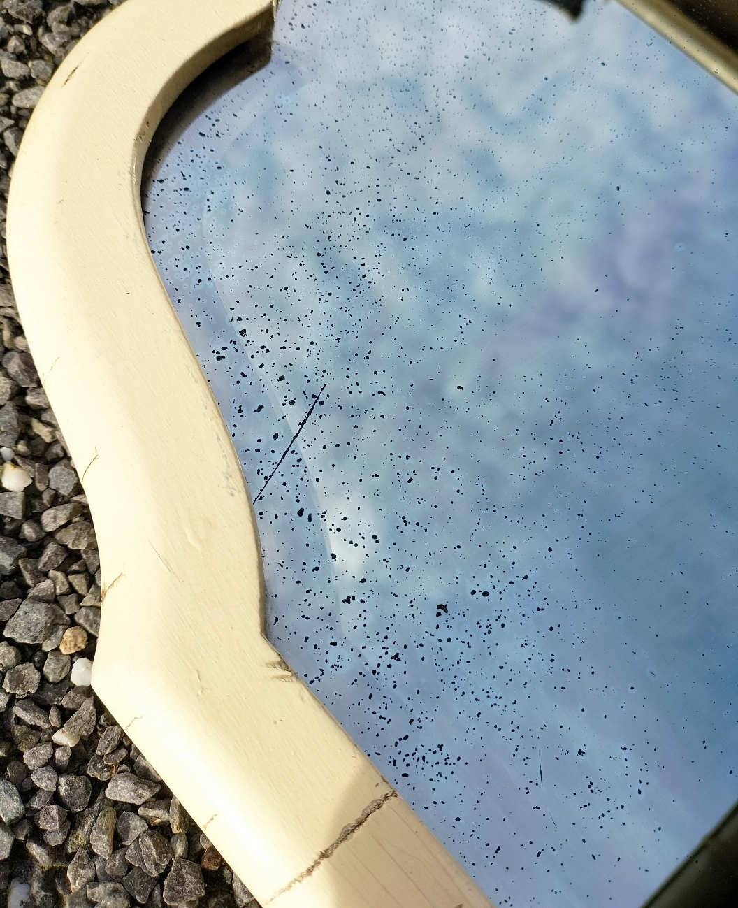 Grand miroir à poser