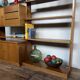 Etagère bibliothèque scandinave en teck 1960