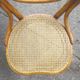 Lot of 2 chairs canne bistro heart Thonet no.28 circa 1890