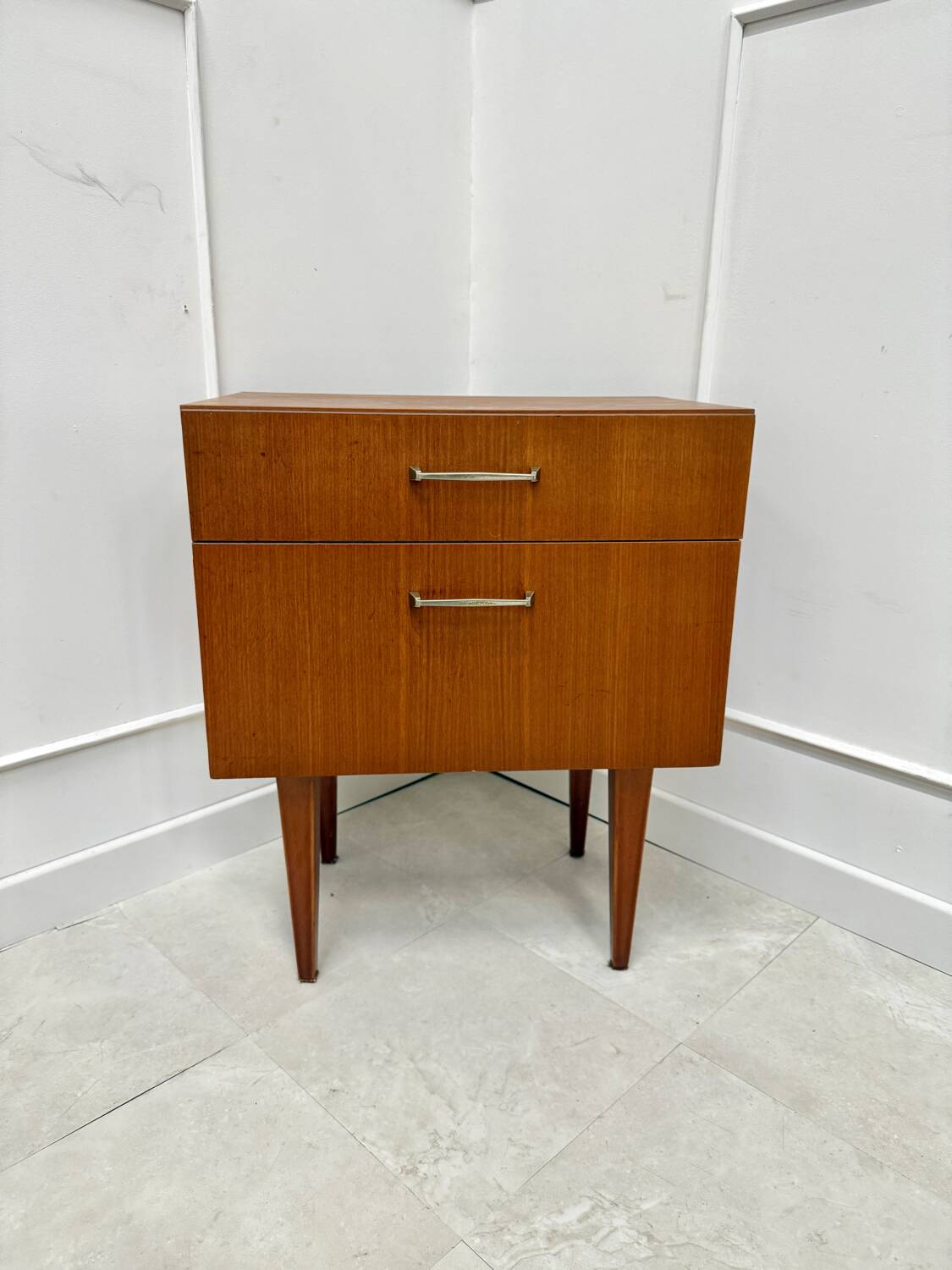 Vintage bedside table