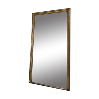 Golden mirror 148X82cm