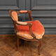 Small convertible armchair Louis XV style late nineteenth velvet