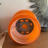 Orange mushroom lamp 70s