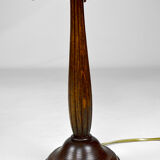 Art Deco fluted foot lamp, France, circa 1925