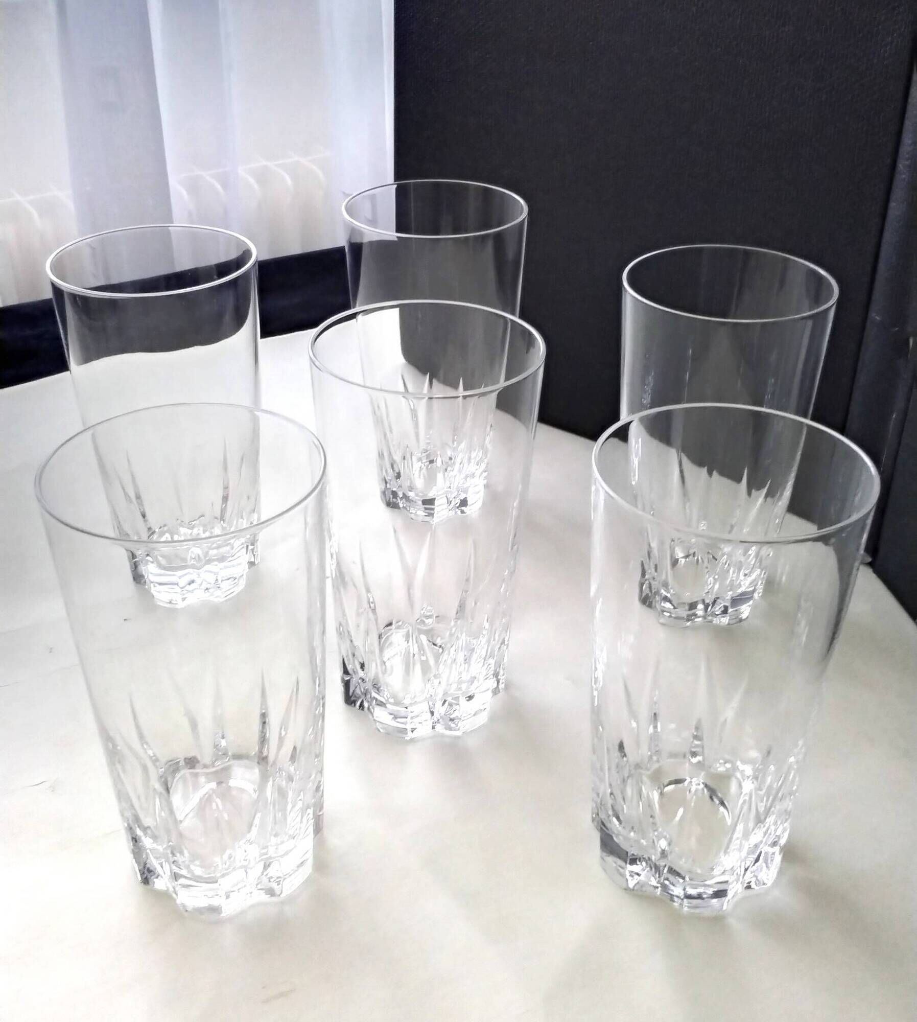 Box of 6 orangeade glasses in Cristal d'Arques Model Cheverny