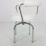 Charlotte Perriand, Le Corbusier “LC7” Swivel Chair for Cassina, 1927, Italy