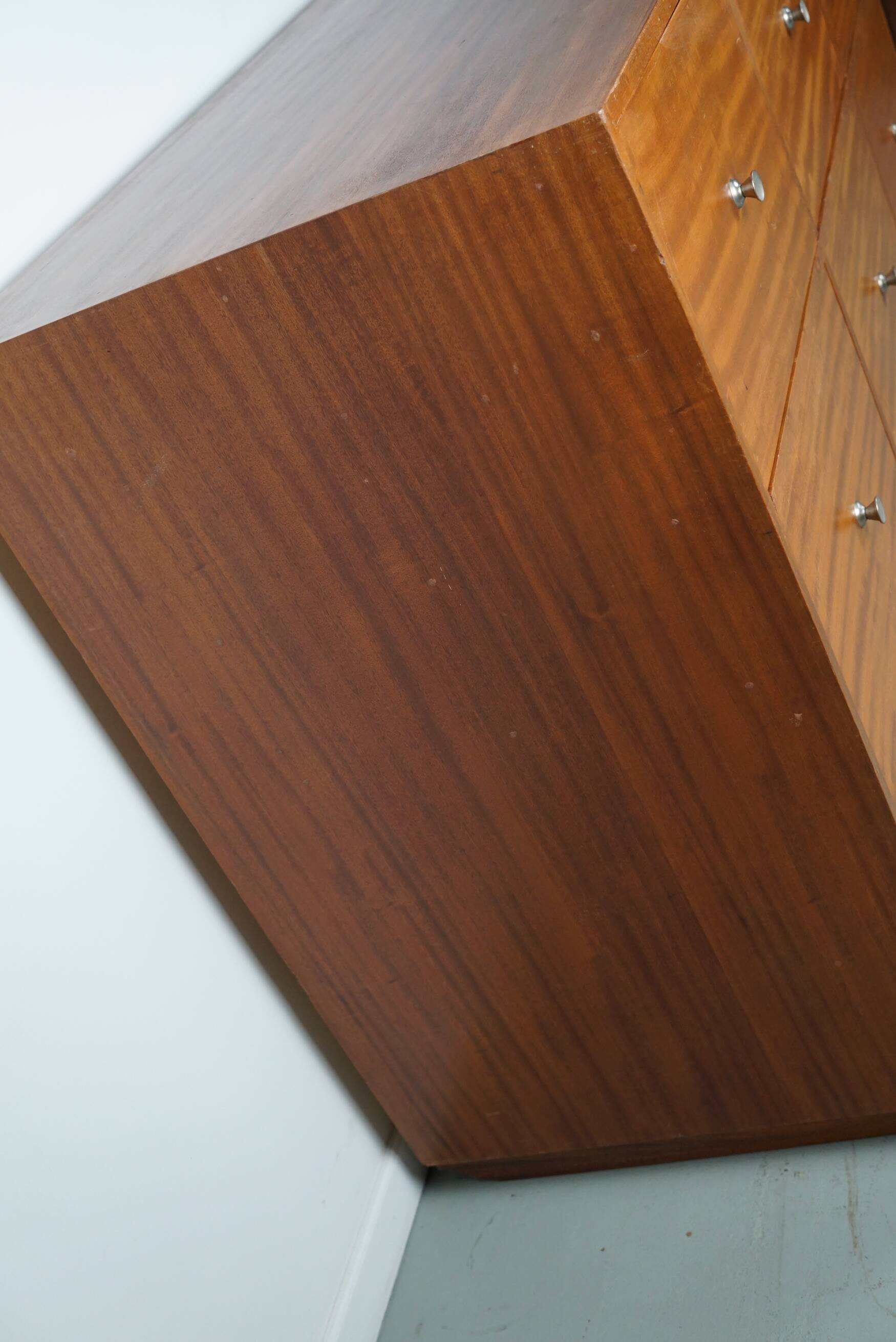 Vintage Mid-Century Dutch Shop / Apothecary Cabinet