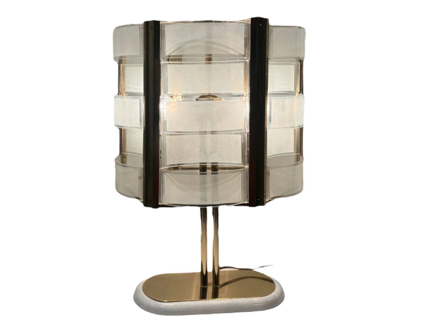 Italian Large Brass Table Lamp 1970’s