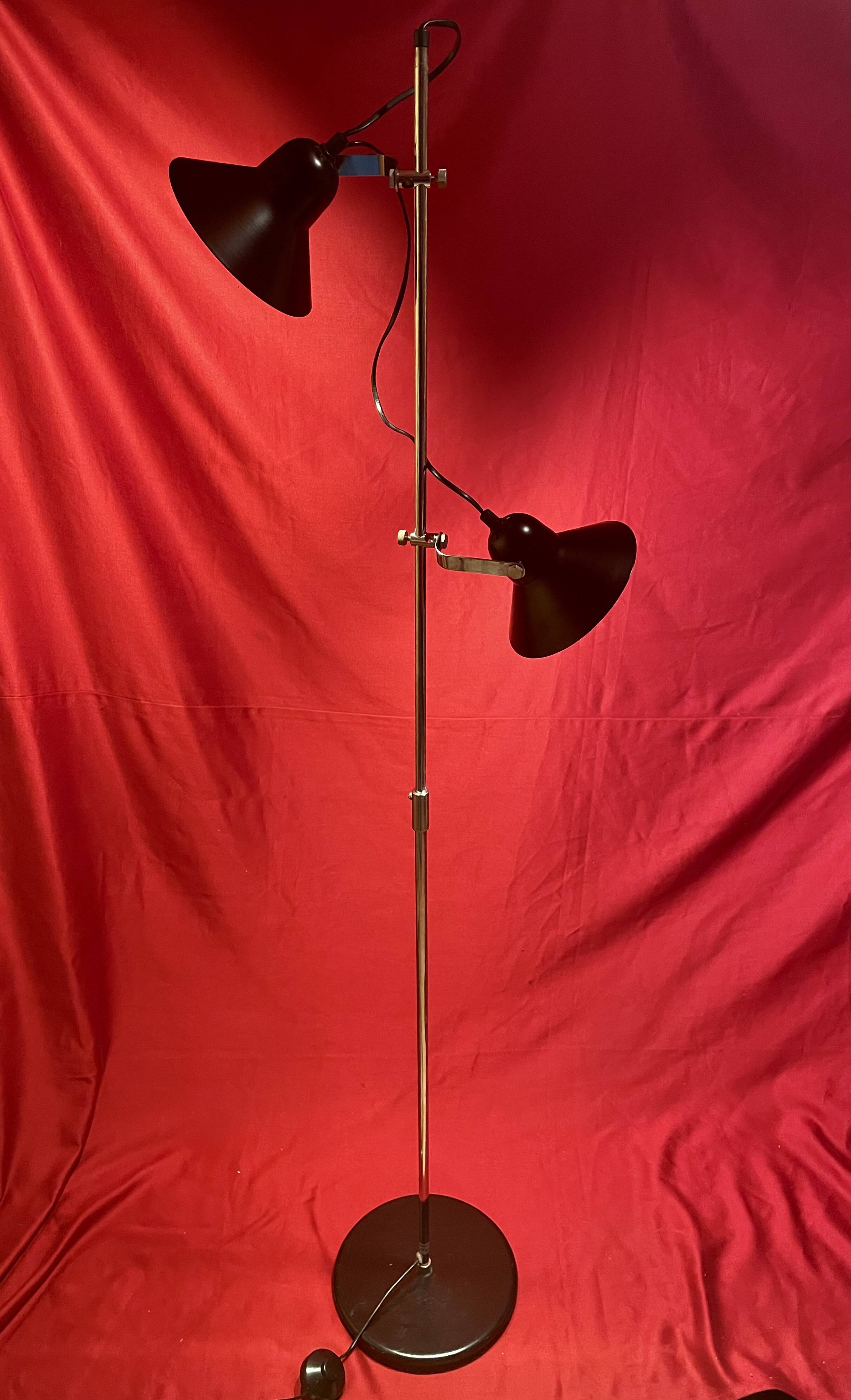 Space Age floor lamp, vintage, 70s