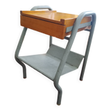 1950s boarding school bedside table.