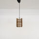 Granhaga Carl Thore Sweden brass pendant light from the 1960s