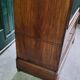 19th Century Walnut Library Display Cabinet with 1 Door