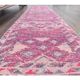 Vintage Turkish hand-knotted runner 78x340