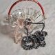 Art Deco glass basket