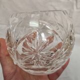 Crystal tulip vase