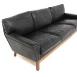 Canapé scandinave "Åland" en cuir, Möbel-Ikéa, Suède, 1960