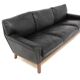 Scandinavian "Åland" leather sofa, Möbel-Ikéa, Sweden, 1960